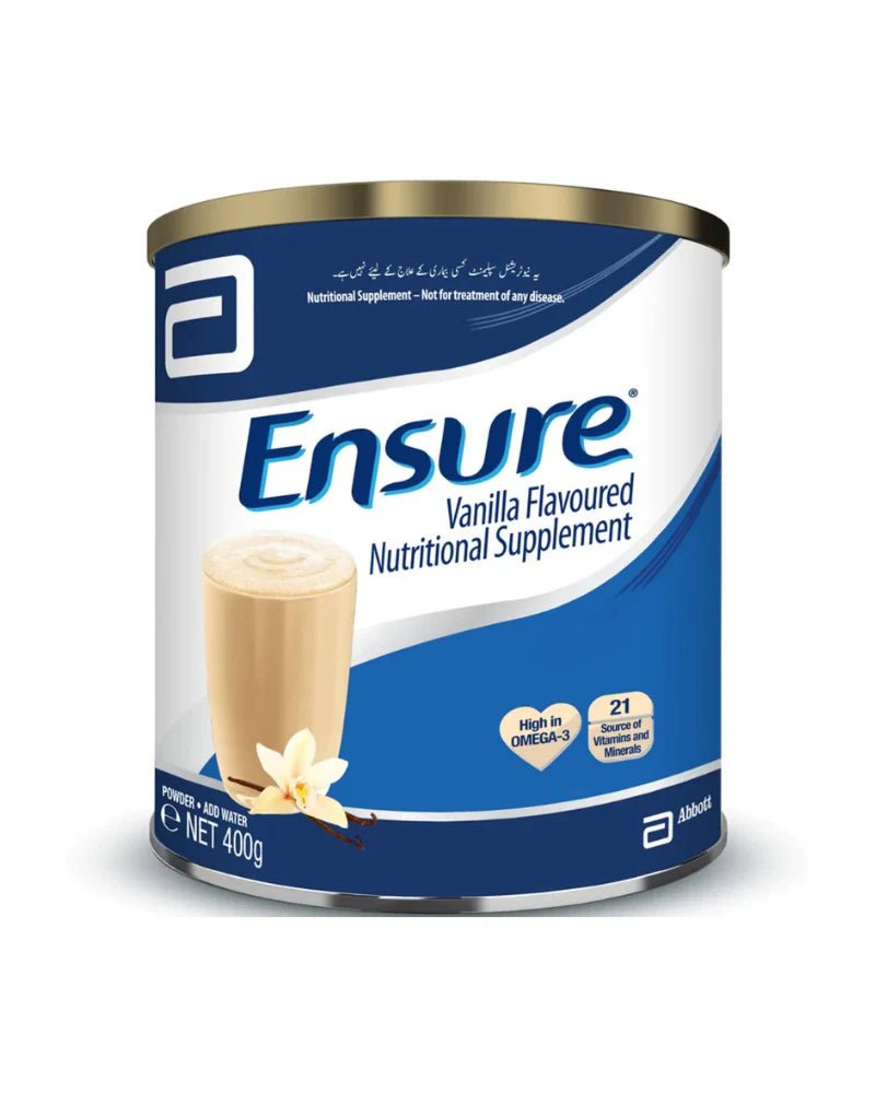 Ensure milk powder (available in 3 flavors) - Hashmi Pharmacy