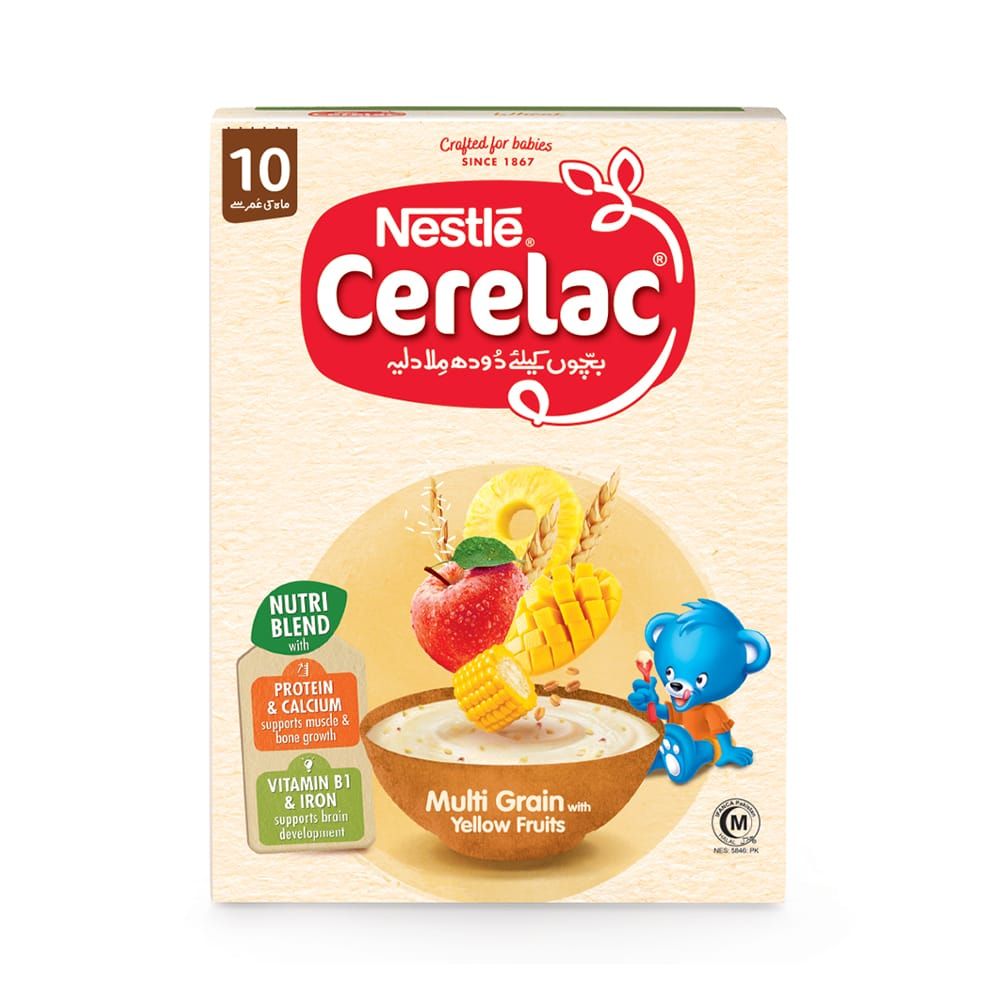 Nestle Cerelac Junior Yellow Fruit - Hashmi Pharmacy