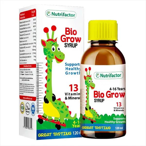 Nutrifactor Bio Grow Syrup - Hashmi Pharmacy